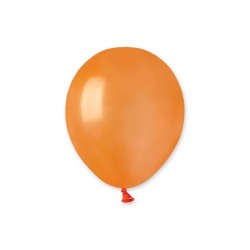Lateksowe pomarańczowe balony metalic AM50 5" - 13 cm. 100 szt.