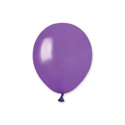 Lateksowe fioletowe balony metalic AM50 5" - 13 cm. 100 szt.