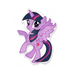 Kolorowy Balon foliowy 24" FX - Kucyki My Little Pony: Twilight, pakowany 1 szt.