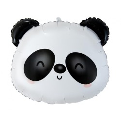 Kolorowy Balon foliowy Panda, 43x37 cm (głowa) 1 szt.