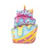 Kolorowy Balon foliowy Tort z lukrem, 77 cm 1 szt.