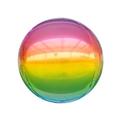 Foliowe kolorowe balony kuliste, 16” - 40 cm. 1 szt.