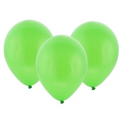 Lateksowe klasyczne Balony pastelowe 10" Bronisze / pistacjowe, 100 szt.