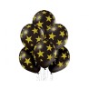 Lateksowe Balony D11 Stars 12" - 30 cm., 6 szt.