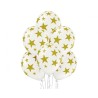 Lateksowe Balony D11 Stars 12" - 30 cm., 6 szt.