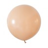 Lateksowe okrągłe Balony Beauty&Charm, pastelowe, cieliste 24"/ 2 szt.