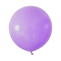 Lateksowe okrągłe Balony Beauty&Charm, fioletowe, lawendowe 24"/ 2 szt.