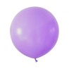 Lateksowe okrągłe Balony Beauty&Charm, fioletowe, lawendowe 24"/ 2 szt.