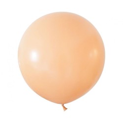 Lateksowe pomarańczowe balony kuliste, 24” - 61 cm. 2 szt.