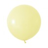 Lateksowe okrągłe Balony Beauty&Charm, makaronowe, waniliowe 24"/ 2 szt.