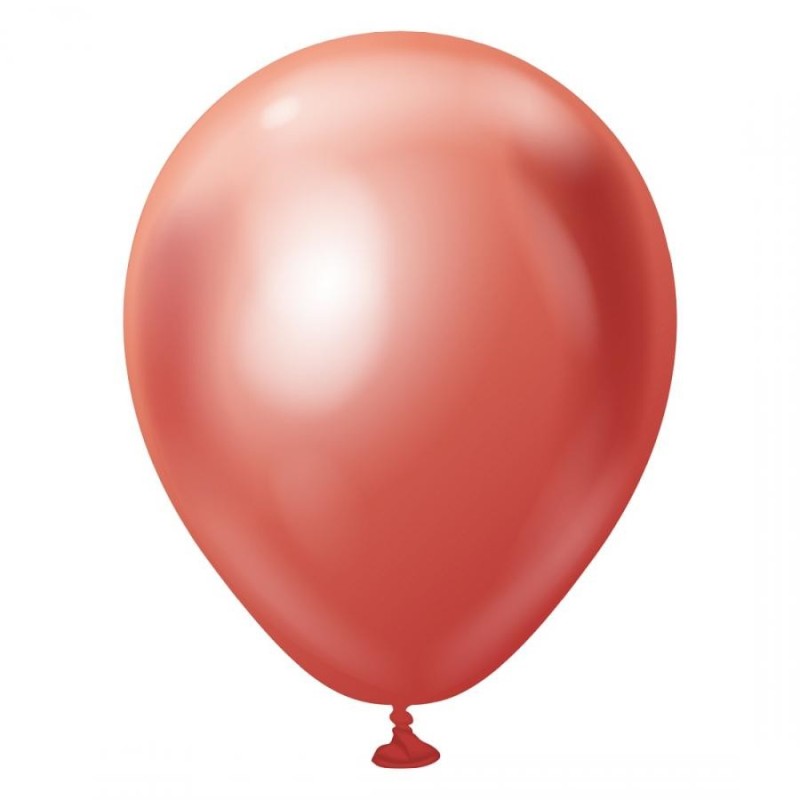 Lateksowe klasyczne Balony Beauty&Charm, platynowe j. czerwone 5"/ 20 szt.