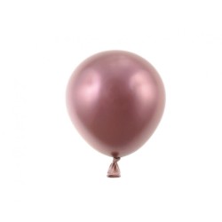 Lateksowe okrągłe Balony Beauty&Charm, platynowe j. różowe 5"/ 20 szt.