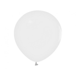 Lateksowe okrągłe Balony Beauty&Charm, pastelowe białe 5"/ 20 szt.