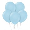 Lateksowe klasyczne Balony Beauty&Charm, makaronowe, niebieskie 18" / 5 szt.