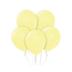Lateksowe klasyczne Balony Beauty&Charm, żółte 12"/ 50 szt.