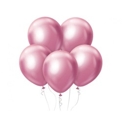 Lateksowe klasyczn Balony Beauty&Charm, platynowe j. różowe 12"/ 50 szt.