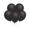 Lateksowe klasyczne Balony Beauty&Charm, metaliki czarne 12"/ 50 szt.
