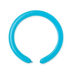 Lateksowe niebieskie balony rurki, 1" - 2,5 cm. 100 szt.