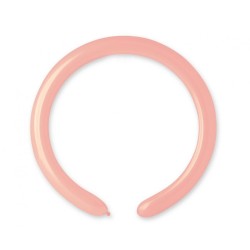 Lateksowe różowe balony rurki, 1" - 2,5 cm. 100 szt.