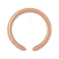 Lateksowe różowe balony rurki, 1" - 2,5 cm. 100 szt.