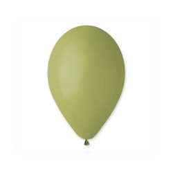 Lateksowe zielone Balony G110 pastel - klasyczne, 12" - 30 cm. 100 szt.