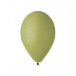 Lateksowe zielone Balony G120 pastel - klasyczne, 13" - 33 cm. 50 szt.