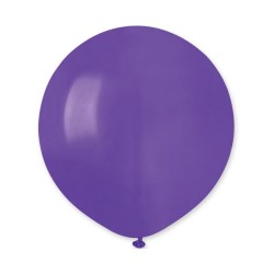 Lateksowe fioletowe Balony G150 pastel - okrągłe, 19" - 48 cm. 50 szt.
