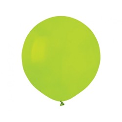 Lateksowe zielone Balony G150 pastel - okrągłe, 19" - 48 cm. 50 szt.
