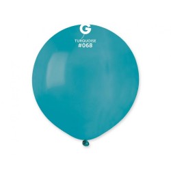 Lateksowe niebieskie Balony G150 pastel - okrągłe, 19" - 48 cm. 50 szt.