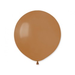 Lateksowe brązowe Balony G150 pastel - okrągłe, 19" - 48 cm. 50 szt.