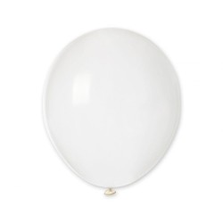 Lateksowe okrągłe przezroczyste Balony 18" Stuff, bez nadruku / 25 szt.