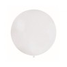 Lateksowe białe balony kuliste, 31” - 80 cm. 1 szt.