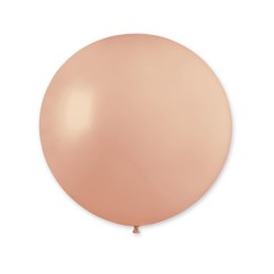 Lateksowe różowe balony kuliste, 31” - 80 cm. 1 szt.