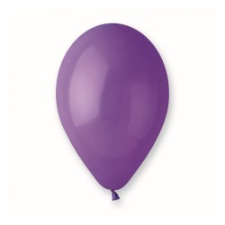 Lateksowe fioletowe Balony G90 pastel - klasyczne, 10" - 25 cm. 100 szt.