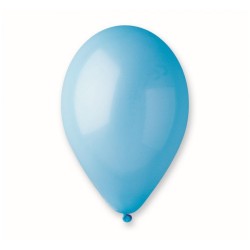 Lateksowe niebieskie Balony G90 pastel - klasyczne, 10" - 25 cm. 100 szt.