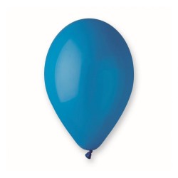 Lateksowe niebieskie Balony G90 pastel - klasyczne, 10" - 25 cm. 100 szt.