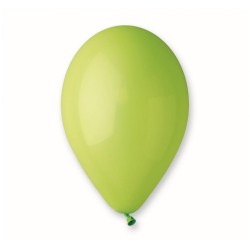 Lateksowe zielone Balony G90 pastel - klasyczne, 10" - 25 cm. 100 szt.