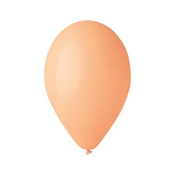 Lateksowe pomarańczowe Balony G90 pastel - klasyczne, 10" - 25 cm. 100 szt.