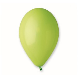 Lateksowe klasyczne Balony Premium pistacjowe, 10"/ 10 szt.