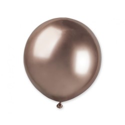 Lateksowe złote Balony GB150 shiny - okrągłe, 19" - 48 cm. 25 szt.