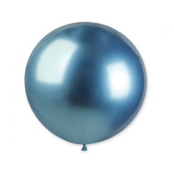 Lateksowe niebieskie balony kuliste, 31” - 80 cm. 1 szt.