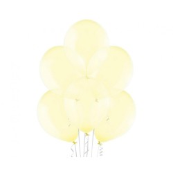 Lateksowe żółte Balony B105 Crystal Soap Yellow 100 szt.