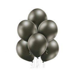 Lateksowe czarne balony klasyczne, 12” - 30 cm. 50 szt.