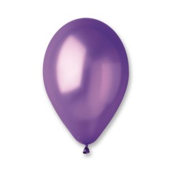 Lateksowe fioletowe balony metalic GM110 12" - 30 cm. 100 szt.