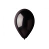 Lateksowe czarne Balony GM110 metal - klasyczne, 12" - 30 cm. 100 szt.