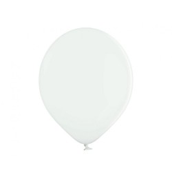 Lateksowe białe Balony B85 - klasyczne, 10" - 25 cm. 50 szt.