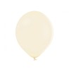 Lateksowe kremowe Balony B85 - klasyczne, 10" - 25 cm. 50 szt.