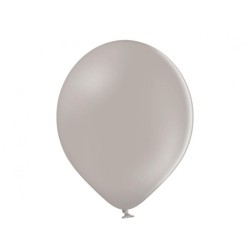 Lateksowe szare Balony B85 - klasyczne, 10" - 25 cm. 50 szt.