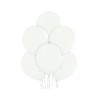 Lateksowe białe Balony B105 - klasyczne, 12" - 30 cm. 50 szt.