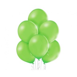 Lateksowe zielone Balony B105 - klasyczne, 12" - 30 cm. 100 szt.